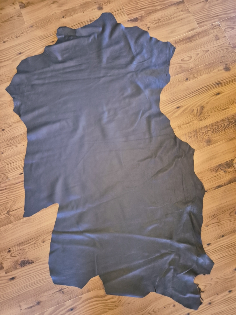 Leður brúnt lamb stórt